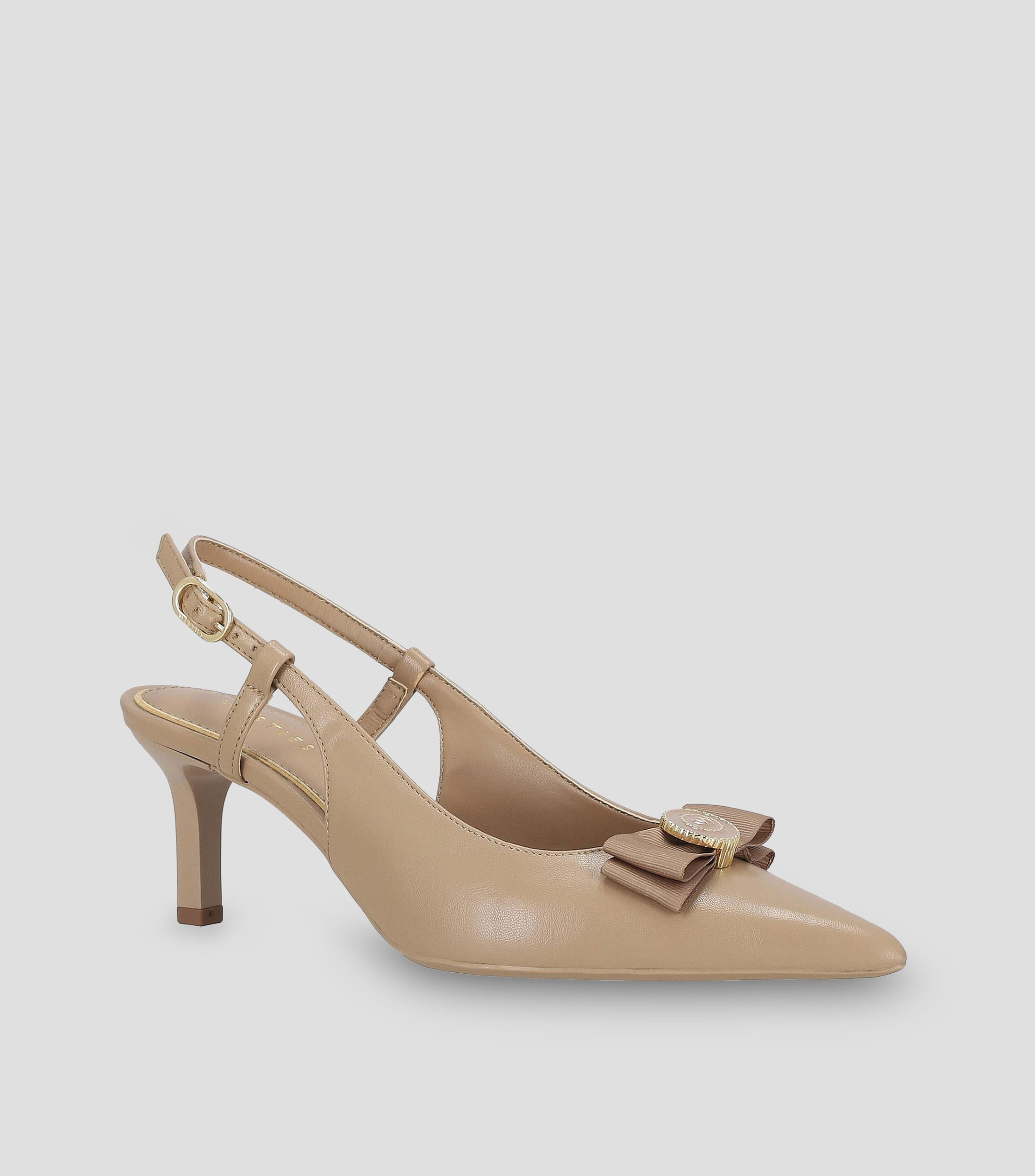 Zapatillas casuales tacón mediano delgado Mujer